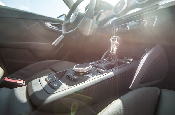Interior of the 2017 Audi Q2