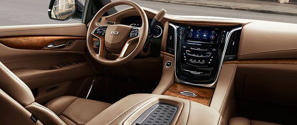 Interior of 2017 Cadillac Escalade SUV