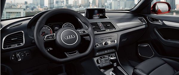 Interior of 2018 Audi Q3 Premium Plus